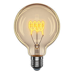 LED лампа Velmax V-Filament-Amber-G95-Спіраль-G, 4W, E27, 2700K, 300Lm 21-46-54