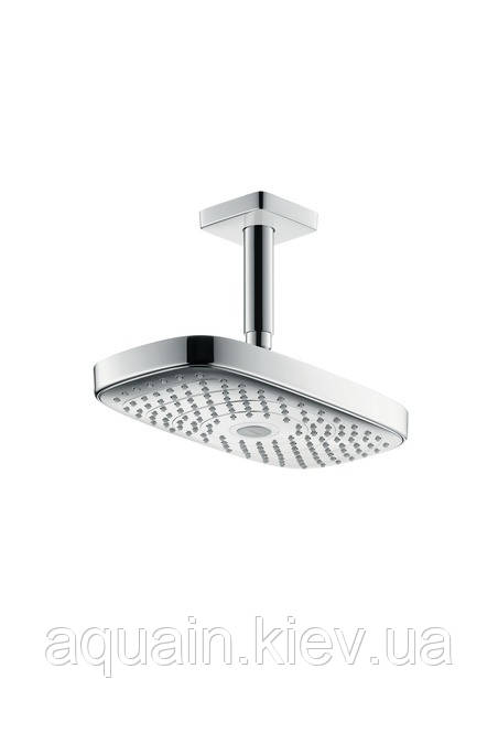 Верхній душ Hansgrohe Raindance Select E 300 2jet, стельове під'єднання, ½'