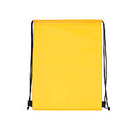 Рюкзак-мешок спортивный "Kross" на затяжках шнурках брендирование печать логотипа Желтый