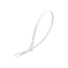 Стяжки Хомут нейлоновий 4*250 білий (уп. - 100шт) АСКО 00056508 АСКО