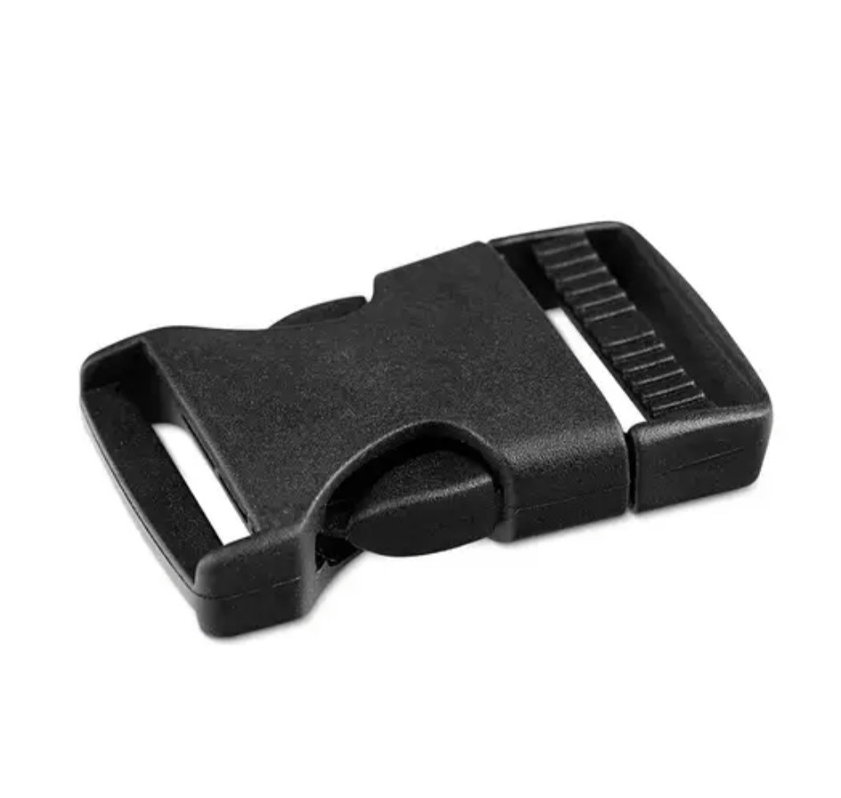 Пряжка фастекс пластик 25мм чорна