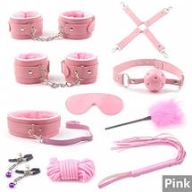 Набір бдсм фетиш чорний Mr. GREY BDSM 11 в 1 Чорний (Садо мазо Must Have collection), фото 5