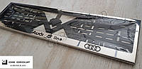 Рамка номерного знака Европа для Audi S Line + Логотип