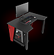 Геймерський стіл "GAMER-1" 120х80х75 см. Червоний/Чорний, фото 7