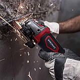 Акумуляторна безщіткова шліфмашина кутова Worcraft CAG-S20LIB-125, 20В, фото 6