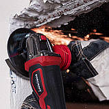 Акумуляторна безщіткова шліфмашина кутова Worcraft CAG-S20LIB-125, 20В, фото 7