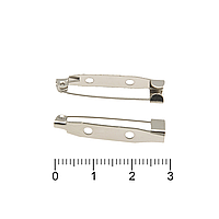 Заготівка під брош "Планка" 3 см./ ціна вказана за 100 шт./