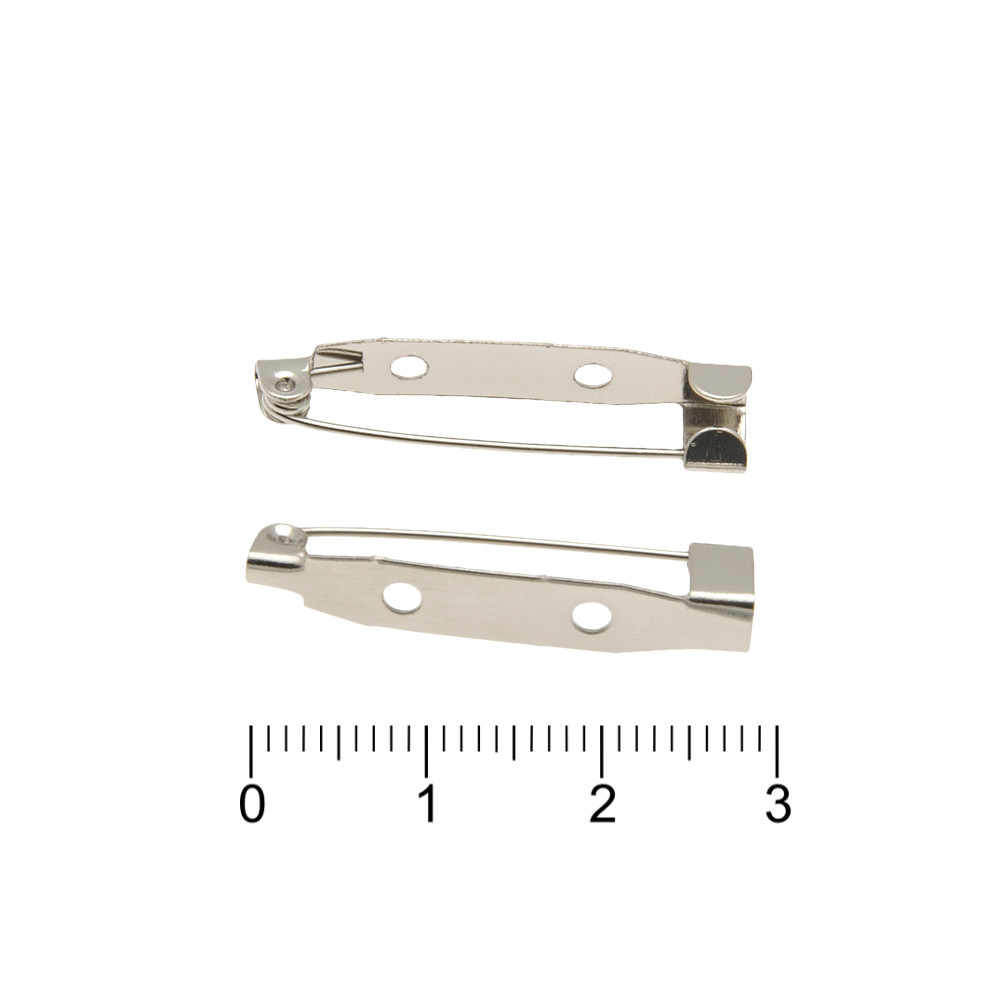 Заготівка під брош "Планка" 3 см./ ціна вказана за 100 шт./