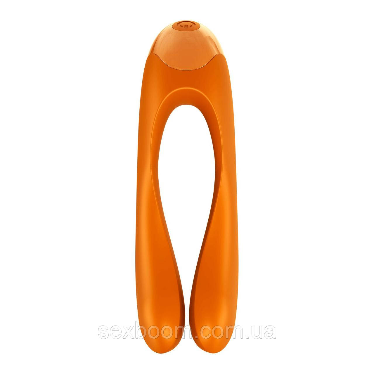 Вібратор на палец Satisfyer Candy Cane Orange