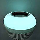 Bluetooth лампочка з динаміком та пультом ДУ Buble Lamp E27 / Блютуз лампочка кольорова, фото 5