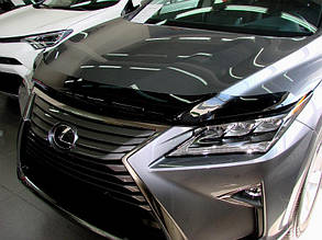 Дефлектор капоту, мухобойка Lexus RX 350 2015- (Sim)