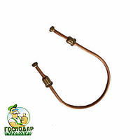 Трубка запальника пілотного пальника газової автоматики Honeywell, L-30см, різьба М-10