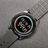 Хороший бюджетний чоловічий годинник Skmei, Кварцовий Армійський і тактичний годинник, фото 5