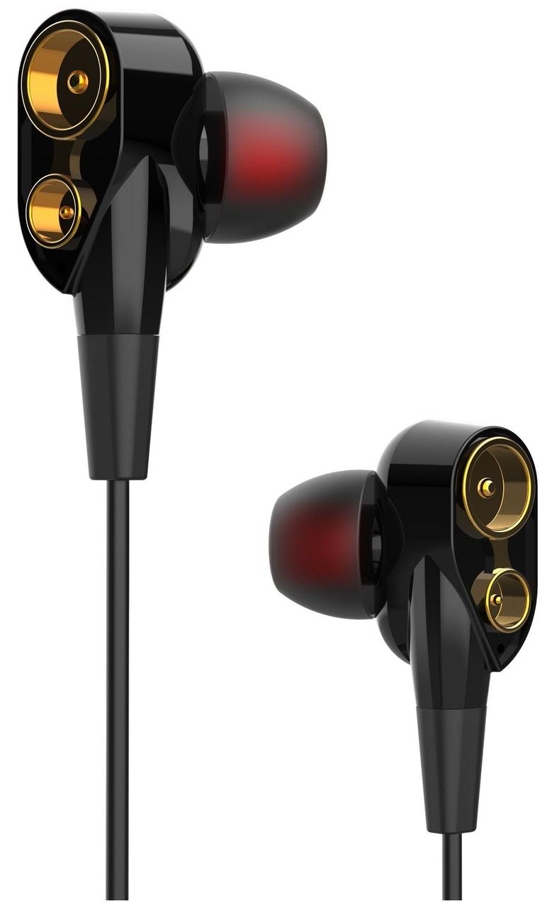 HF Tecno J2 Hot beats black + мікрофон (4895180748967), фото 1