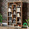 Полиця для книг, офісний стелаж на 14 комірок Стелаж для будинку ДСП, фото 2
