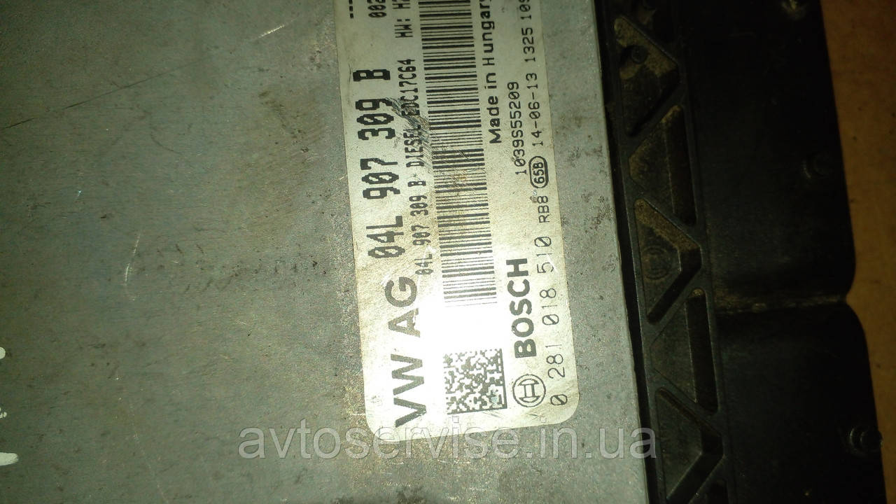 Електронний блок керування двигуном Skoda Octavia A7, фото 1
