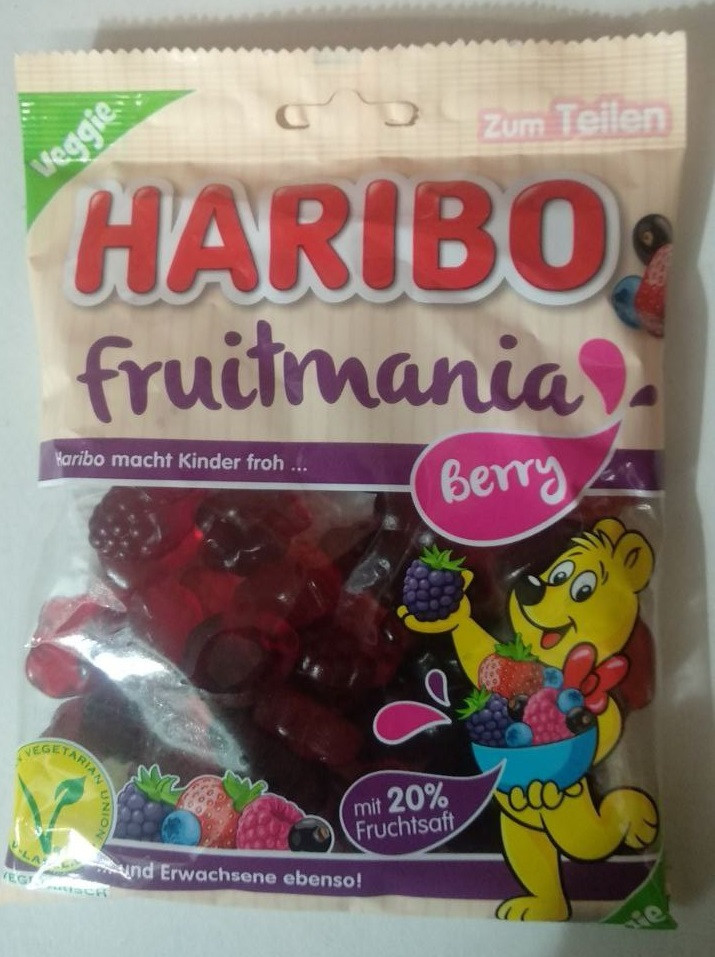 Желейки Haribo Fruitmania Berry 175 г.