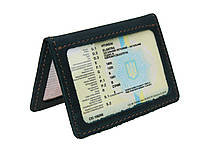 Обложка для водительских документов прав удостоверений ID паспорта SULLIVAN odd12(5) зеленая