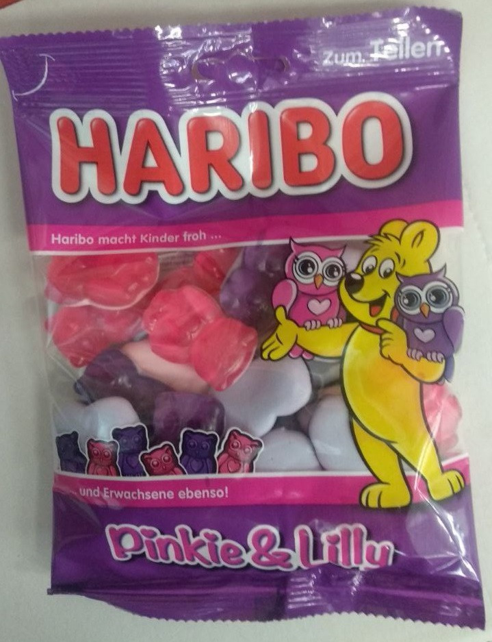 Желейки Haribo Pinkie & Lilly 175 г. (ID#1627001364), цена: 55 ...
