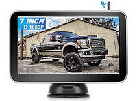 Wireless Backup Camera Car HD 1080P Monitor 7 Inch