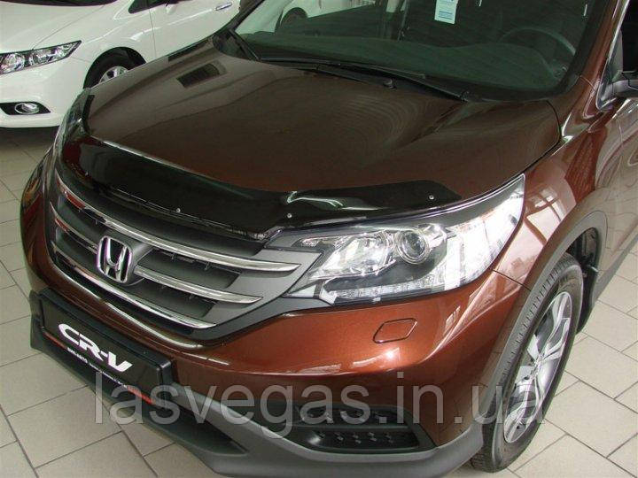 Мухобойка, дефлектор капота Honda CR-V 2013-