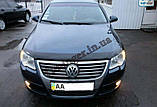 Мухобойка, дефлектор капота Volkswagen Passat B-6 2005-2010 (Sim), фото 4
