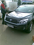 Мухобойка,дефлектор капота Toyota RAV 4 2006-2009 (Sim), фото 4