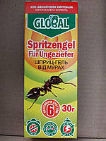Шприц-гель Global Глобал засіб проти мурах 30 г