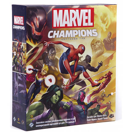Настільна гра Marvel Champions Карткова гра, фото 1
