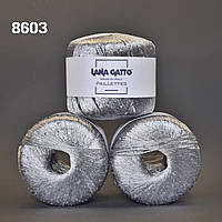 Lana Gatto Paillettes 8603 Срібло