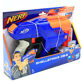 Бластер Hasbro Nerf Elite Shellstrike DS-6 (E6170)