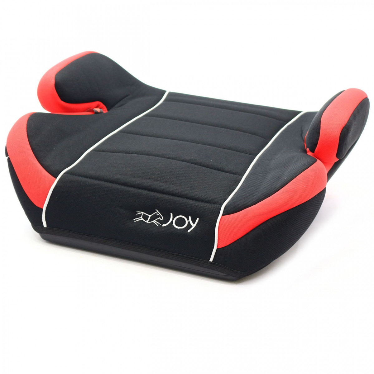 Бустер дитячий автомобільний Joy, від 3,5 до 12 років, 15-36 кг, червоно-чорний (43769), фото 1
