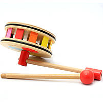 Дерев'яна іграшка Classic World каталка «Веселка», 53 см (2216), фото 4