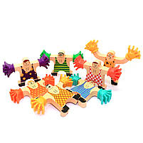 Дерев'яна іграшка балансир Геркулес Top Bright Figertip Hercules 12 предметів 25*13*7 см (120521), фото 3