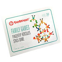 Дерев'яна іграшка балансир Геркулес Top Bright Figertip Hercules 12 предметів 25*13*7 см (120521), фото 5