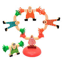 Дерев'яна іграшка балансер Геркулес Top Bright Figertip Hercules 26 предметів 28*26*5 см (120522), фото 2