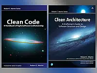 Комплект книг Clean Code: A Handbook of Agile Software Craftsmanship + Clean Architecture. Robert C. Martin.