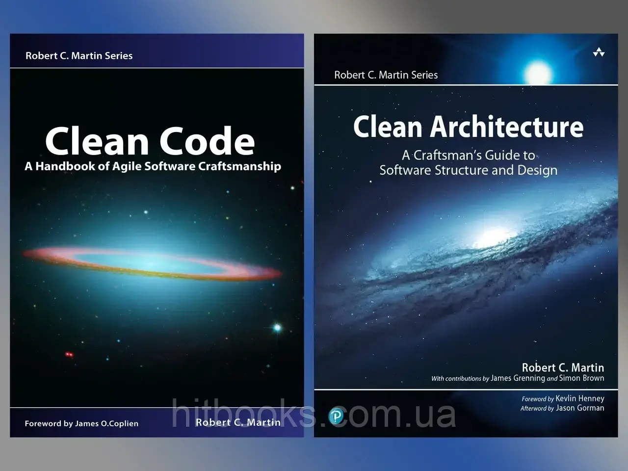 Комплект книг Clean Code: A Handbook of Agile Software Craftsmanship + Clean Architecture. Robert C. Martin. - фото 1 - id-p1627029466