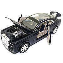 Машинка ігрова Rolls-Royce «АвтоЕксперт» Роллс-Ройс метал синій світло звук 21*6*7 см (EL-8737), фото 6
