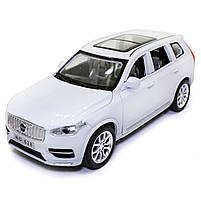 Машинка ігрова Volvo XC90 «АвтоЕксперт» джип Вольво метал білий звук світло 15*6*6 см (35585W), фото 2