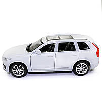 Машинка ігрова Volvo XC90 «АвтоЕксперт» джип Вольво метал білий звук світло 15*6*6 см (35585W), фото 3