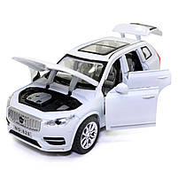 Машинка ігрова Volvo XC90 «АвтоЕксперт» джип Вольво метал білий звук світло 15*6*6 см (35585W), фото 5