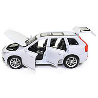 Машинка ігрова Volvo XC90 «АвтоЕксперт» джип Вольво метал білий звук світло 15*6*6 см (35585W), фото 6