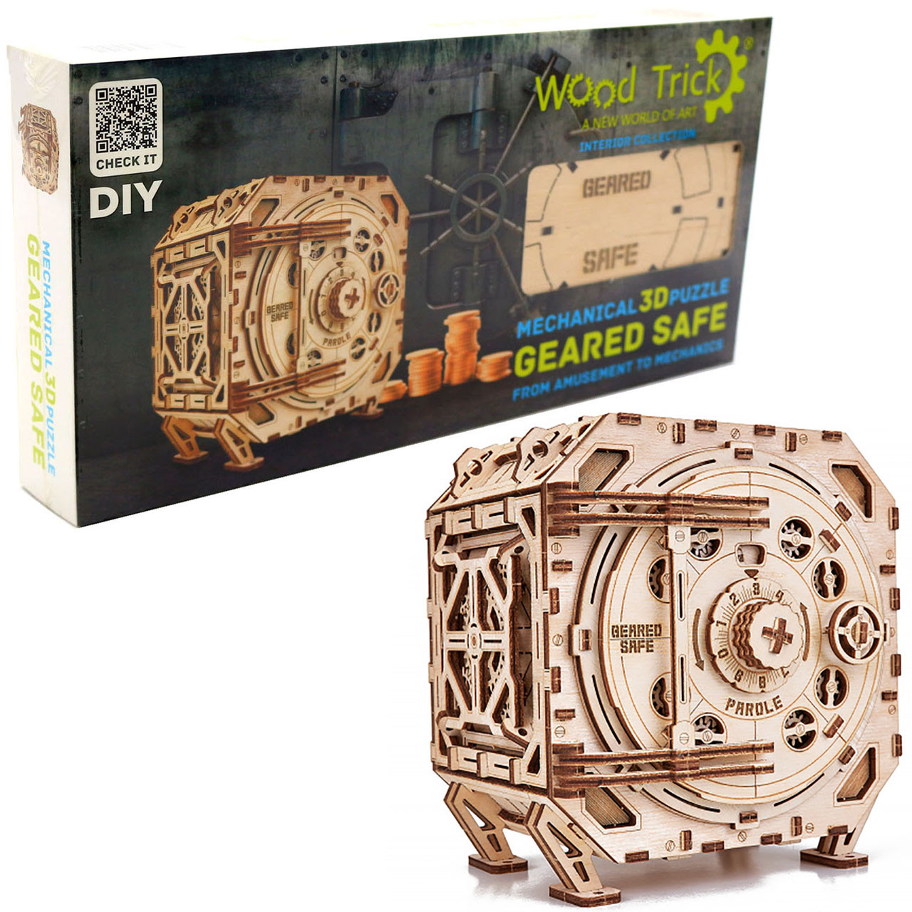 Дерев'яний конструктор Wood Trick 3d пазл механічний сейф, 259 дет (4820195191019) (ID#-649205342212553107), ціна: 1117 ₴, купити на Prom.ua Дерев'яний конструктор Wood Trick 3d пазл механічний сейф, 259 дет (4820195191019) (ID#-649205342212553107), ціна: 1117 ₴, купити на Prom.ua