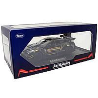 Іграшкова машинка металева Nissan GT-R «АвтоЕксперт» Ніссан ГТ-Р черный звук світло 20*6*9 см (GT-2247), фото 3