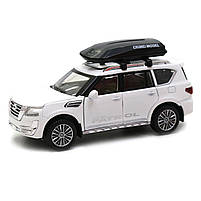Іграшкова машинка металева Nissan Patrol «Автопром», білий, від 3 років, 16х7х6 см, (7577), фото 2