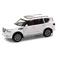 Іграшкова машинка металева Nissan Patrol «Автопром», білий, від 3 років, 16х7х6 см, (7577), фото 5