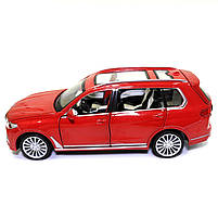 Іграшкова машинка металева «BMW X7» Автопром БМВ, червоний, 14*5*5 см, (68470), фото 4