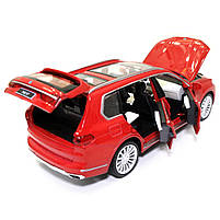 Іграшкова машинка металева «BMW X7» Автопром БМВ, червоний, 14*5*5 см, (68470), фото 6