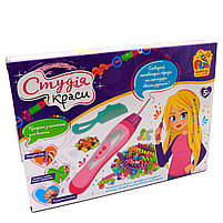 Набір для зачісок Fun Game «Студія краси» набір перукаря, аксесуари для волосся 35*25*6 см (38911), фото 4